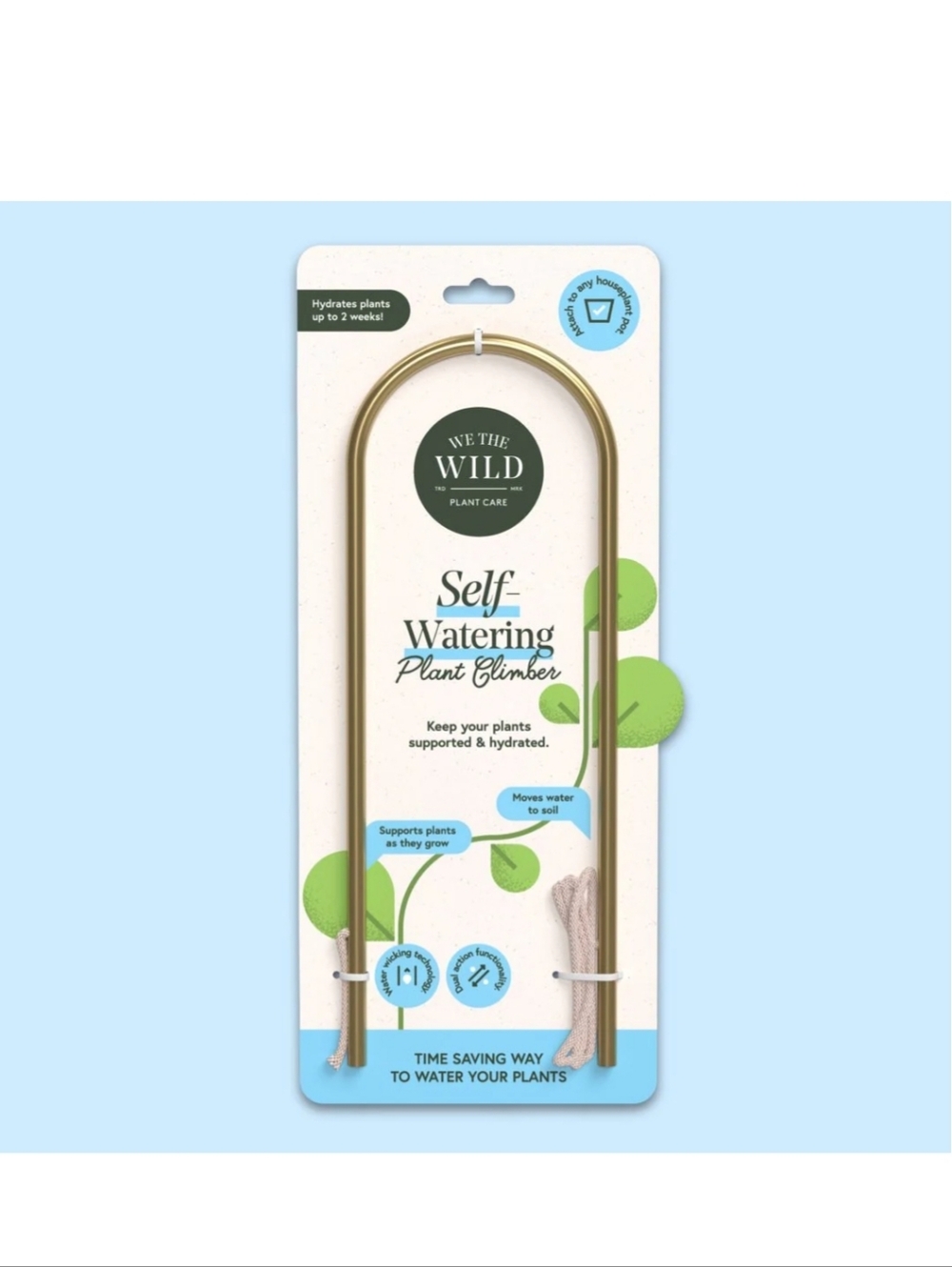 We The Wild Plant Care USA | Self-Watering Plant Climber